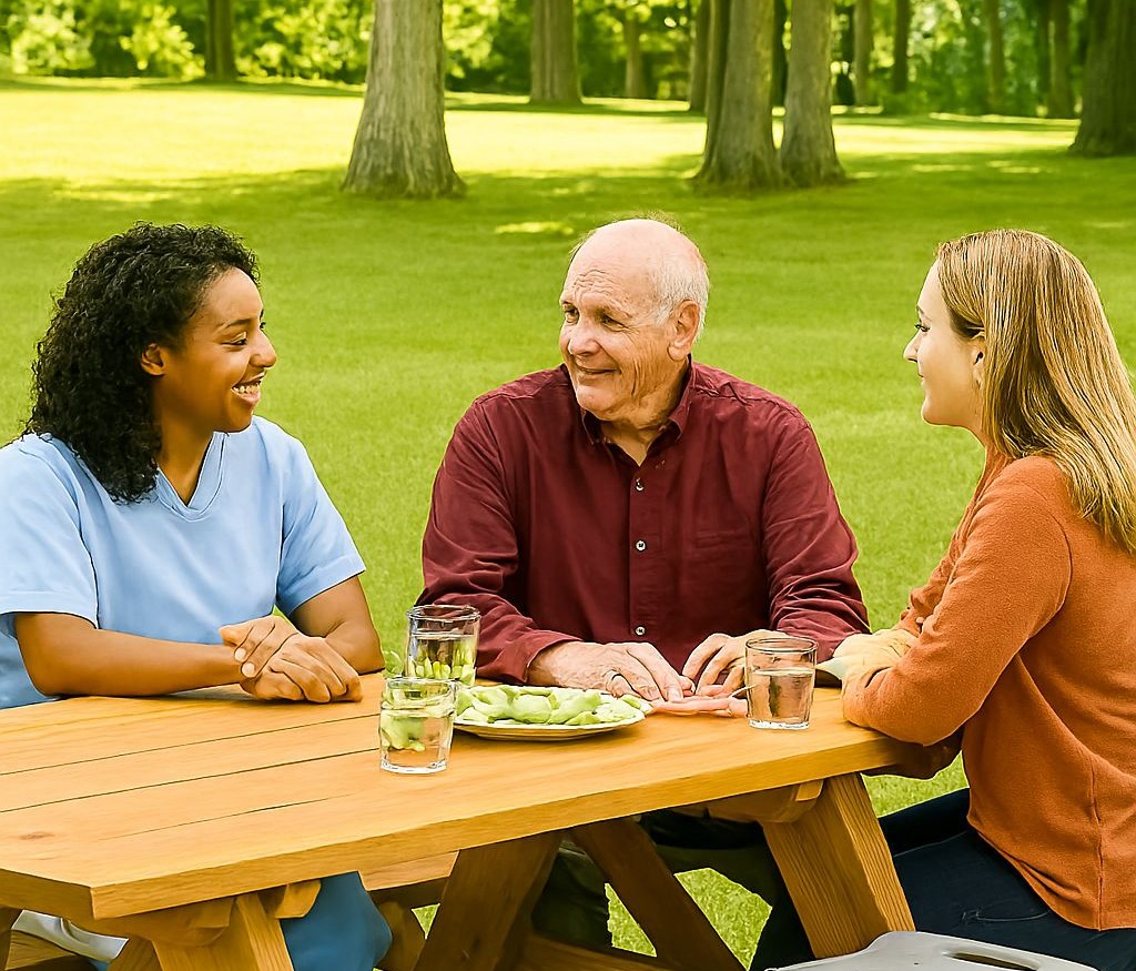 Family Gathering at Home